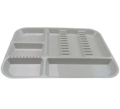 Divided Tray, Size A (Chayes) , Gray, Each