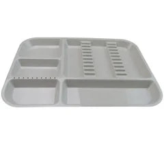 Divided Tray, Size B (Ritter) , Gray, Each