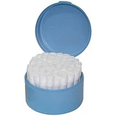 Round Style Cotton Roll Holder, Blue