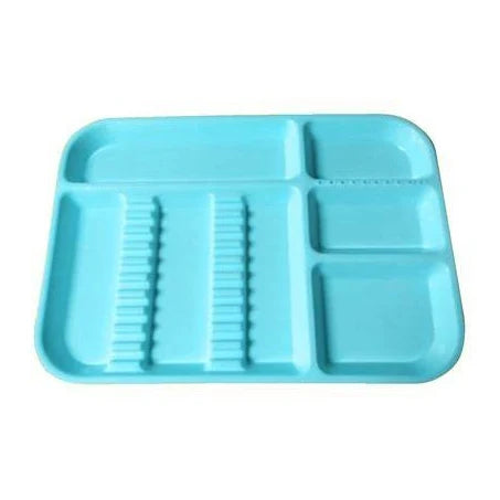 Divided Tray, Size B (Ritter) , Neon-Blue, Each