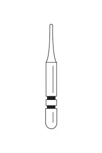 Two Striper Ultra-Premium Diamond Burs, Break Contact, 5/Pkg